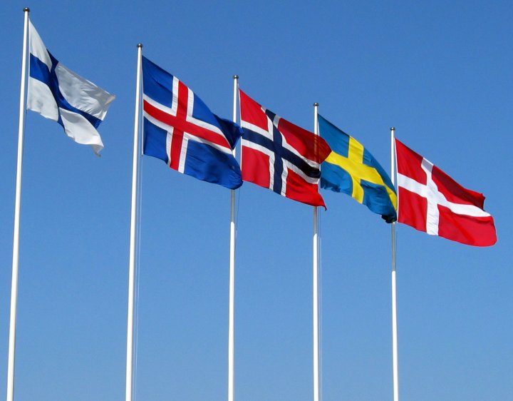 Bandiere Scandinave