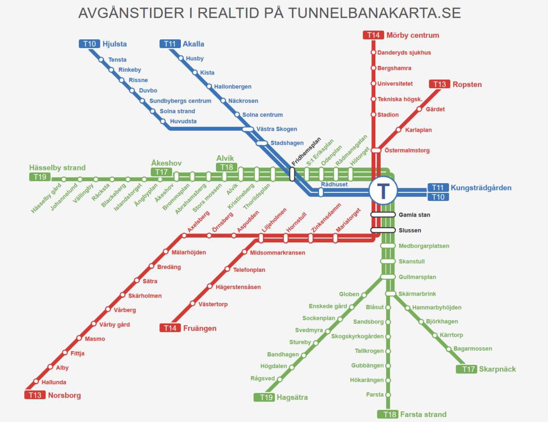 Metropolitana di Stoccolma